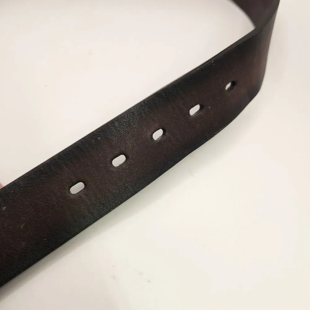 Levi's Mens Bonded Leather Brown Belt Size 40